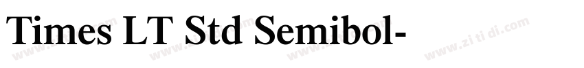 Times LT Std Semibol字体转换 Times LT Std Semibol字体转换